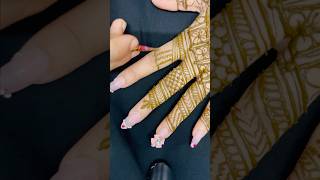 Finger mehndi design mehndi hennnadesign shortsviral [upl. by Boyse]