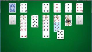 How to play the classic solitaire card game patience [upl. by Ereveneug]