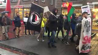 Demonstration „Solidarität für Afrin“ [upl. by Aerdnaek]