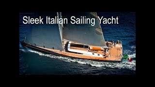 Sleek Italian Yacht Slices the Sea Advanced Yachts A66 [upl. by Carla]