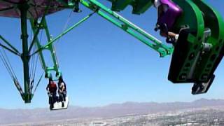 Insanity thrill ride  Stratosphere Las Vegas [upl. by Hepsiba]