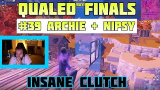 Crazy Clutch by Nipsy  Archies Duo to qual FNCS Finals [upl. by Zinck]