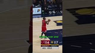 CRAZIEST ending to Bulls vs Pacers 🔥🔥🔥 [upl. by Ahsekim232]