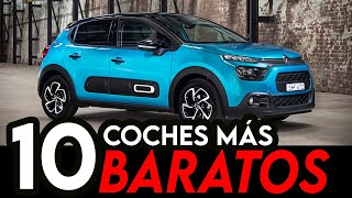 🚗 Los 10 coches más BARATOS de 2023 💰 Mejores coches baratos y potentes para comprar en 2023 🚀 [upl. by Yllime]