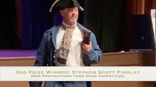 Provincetown Town Crier Competition 2024 [upl. by Pacian]