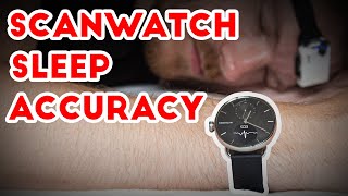 Withings Scanwatch Sleep Test Review [upl. by Aennil]