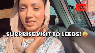 SURPRISE VISIT TO LEEDS 🤪 dailyvlogs [upl. by Otrebmal]