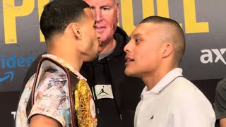 Rolly Romero amp Isaac Cruz HEATED FACE OFF GO AT IT trading INSULTS [upl. by Aicilanna822]