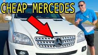 True Cost of Owning a CHEAP Mercedes  Full breakdown on repairs and Review  Gears and Tech [upl. by Ainiger]