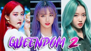 Ranking every QUEENDOM 2 Songs  Kepler Loona Hyolyn Viviz Brave Girls Wjsn AEJoseYT [upl. by Ganiats624]