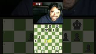 Amazing Brilliant MOVE ‼️🔥 chess brilliantmove hikaru lichess chesscom hikaruchess chessgame [upl. by Anyal526]