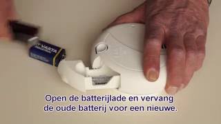 Batterij rookmelder vervangen [upl. by Assert]