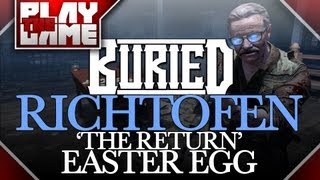 BURIED  Richtofen End Game Easter Egg Complete Storyline Information [upl. by Genny]