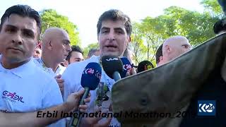 Talk On Erbil International Marathon2019 by Mr Nechirvan Barzani President of Kurdistan Region [upl. by Nasya]