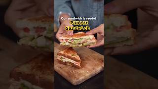 Paneer Sandwich Recipe reels tending recipe cooking shortsvideo shorts food tranding viral [upl. by Tedra]