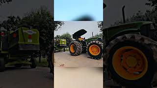 Johndeer vs cambine tochan by hr pb tractors tochan johndeer tractors power [upl. by Eltsyek]