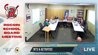 ROCORI School Board Meeting [upl. by Faxen]