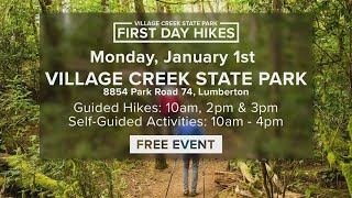 Village Creek State Park hosts annual guided hike [upl. by Dianemarie849]