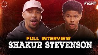 Shakur Stevenson Opens Up About Public Criticism Tank Davis Fight Protecting Your 0  ATS Fight [upl. by Clayberg]