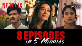 Yeh Kaali Kaali Ankhein Season 1 RECAP  Everything You NEED to Know Before Season 2  Netflix India [upl. by Ennasil]