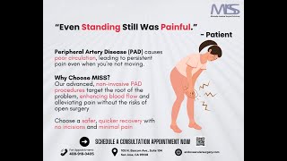 Peripheral Artery Disease Sitting amp Standing Painful [upl. by Pontus]