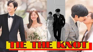 quotAhn Hyo Seop and Kim Se Jeong Celebrate Love A StarStudded Wedding to Rememberquot [upl. by Yrrol]