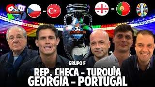 ⚔️⚽️ GEORGIAPORTUGAL y REPÚBLICA CHECATURQUÍA  Eurocopa en Chiringuito Live [upl. by Mak]