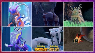 Pokemon Scarlet amp Violet All Legendary Pokemon BASE GAME [upl. by Iveel]