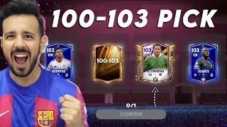 OMG  100103 MARKET PICK GAVE ME 103 RATED ICON  FC MOBILE 25 [upl. by Aneerhs468]