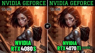 RTX 4080 SUPER vs RTX 4070 Ti SUPER BATTLE Across 23 Massive Games [upl. by Yajnas39]