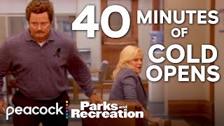 40 Minutes of the BEST Parks and Rec Cold Opens  Parks and Recreation [upl. by Fevre]