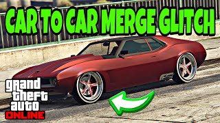 NEW CAR TO CAR MERGE GLITCH  GTA 5 ONLINE  NO GLITCH YACHT  AFTER PATCH 168 [upl. by Zonnya]