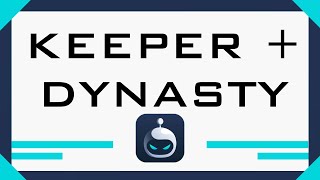 Keeper  Dynasty Sleeper Fantasy Tutorial [upl. by Cecile]