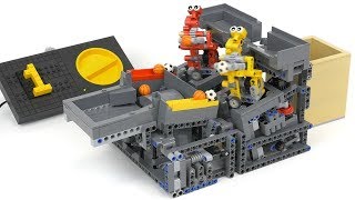 Lego GBC module Catch and Spin Robots [upl. by Ymiaj]