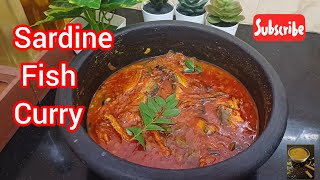 Kerala Style Sardine Fish Curry  മത്തി കറി  Simple Mathi Recipe cooking simplerecipe food [upl. by Nnylrefinnej]