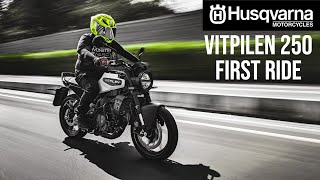 Husqvarna Vitpilen 250 First Ride Review  RIP Royal Enfield [upl. by Nellahs]