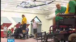 Wheelchair Soccer Tourney in Huntington [upl. by Vocaay]