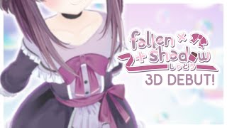 FALLENSHADOW 3D DEBUT fullbody tracking general dorkiness silly date time 🎀 vtuber [upl. by Attehcnoc]