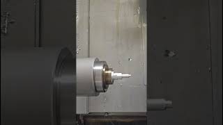 Aluminum shell thread processing cnclathe machine lathe cnc [upl. by Fassold]