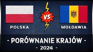 🇵🇱 POLSKA vs MOŁDAWIA 🇲🇩 2024 Polska Mołdawia [upl. by Atlas]