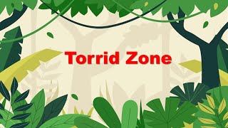 Torrid Zone l Temperature Zone of Earth l Equatorial Rain forest l Tropical Dessert l Class 5 [upl. by Ahtimat450]