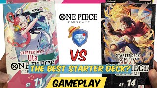 ST11 Uta vs ST14 3D2Y Fresh Starter Decks Battle [upl. by Rourke]