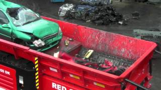 Hammel VB 950DK Car Shredder at CARS Expo 2012 [upl. by Lorac]