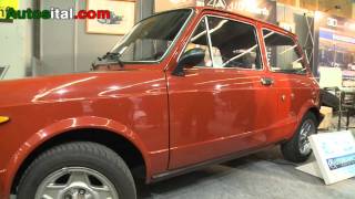 Rétromobile 2011  Autobianchi A112 Abarth 70 HP de 1975 [upl. by Acsecnarf411]