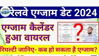 rrb loco pilot exam date 2024  loco pilot exm  Railway loco pilot ki Exam kab hai [upl. by Hinch]