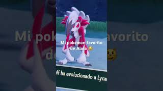 lycanroc pokemonescarlata 😼🫶🏻🖤 [upl. by Niar]