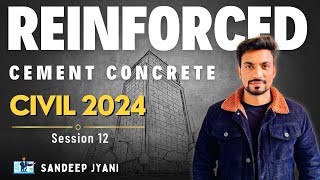 12 Slab and Footing  Civil Engineering 2024 sandeepjyani sscje2024civil rcc [upl. by Amorita]