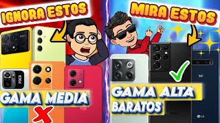 NO COMPRES UN GAMA MEDIA MEJOR UNO DE ESTOS GAMA ALTA BARATOS ✅ 2024 🚀📱 [upl. by Lantha]