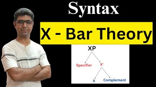 XBar Theory Explained in UrduHindi  Government and Binding Theory  Syntax  Linguistics [upl. by Llorrad]