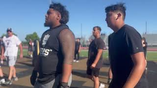 Lineman Challenge  Chavez vs Kimball [upl. by Kenway106]